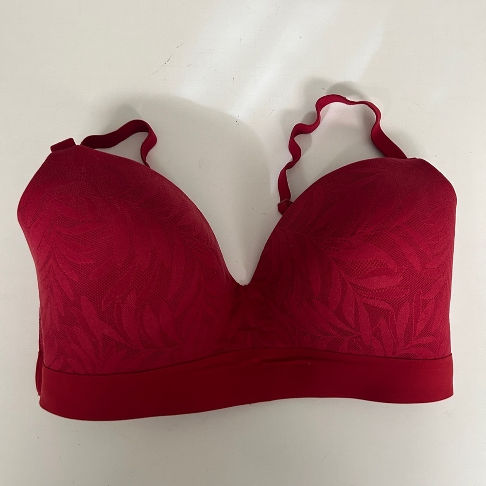 Red Soma Embliss Wireless Bra 34DD